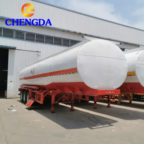 3 Axle Fuel Oil Tanker Semi Trailer