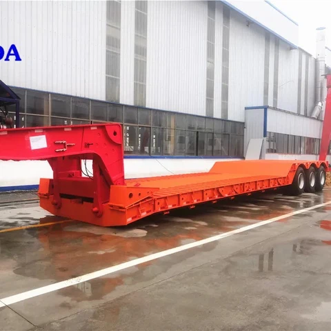 3 Axle Lowbed Gooseneck Trailer