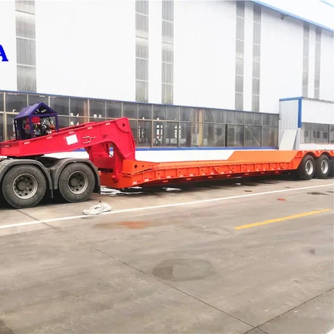 3 Axle Lowbed Gooseneck Trailer
