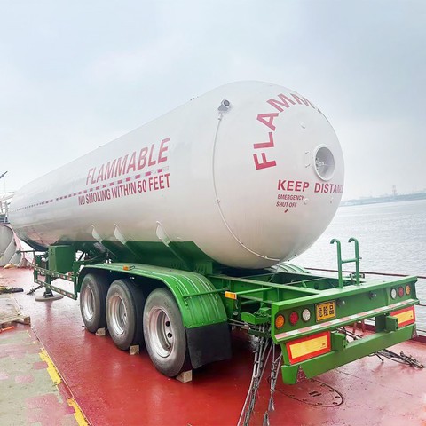 3 Axle Lpg Tanker Trailer