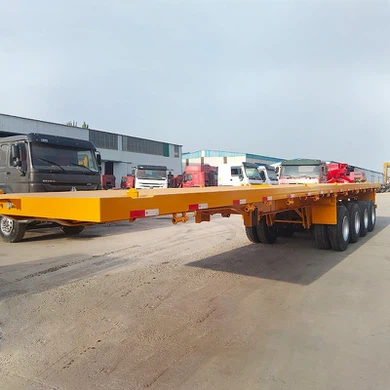 4 Axle 40ft Container Flatbed Trailer