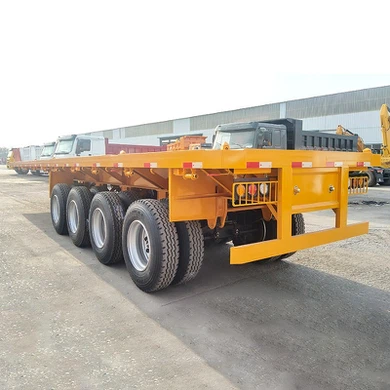 4 Axle 53ft Container Flatbed Trailer
