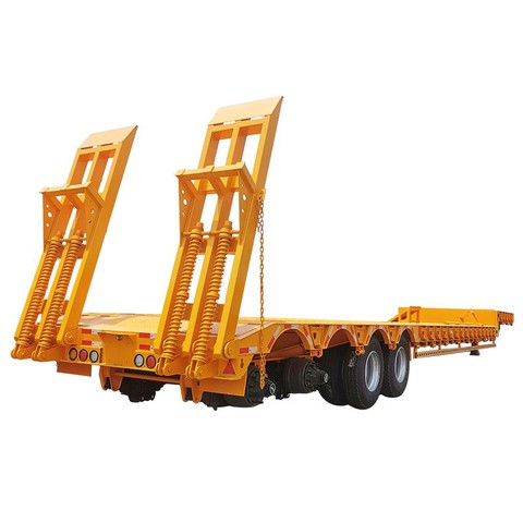 4 Axle Lowboy Equipment Trailer
