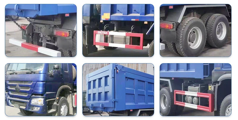 CNHTC Howo 6X4 tipper truck details CNHTC Howo 6X4 tipper truck details