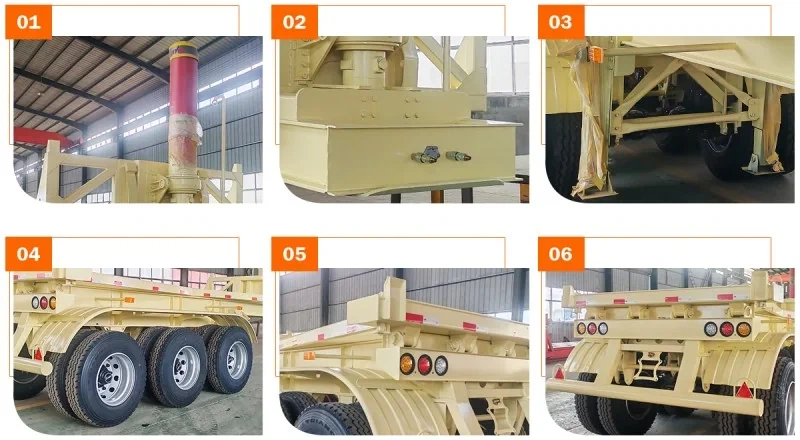 product-1-1 Skeletal container trailer chassis detail structure