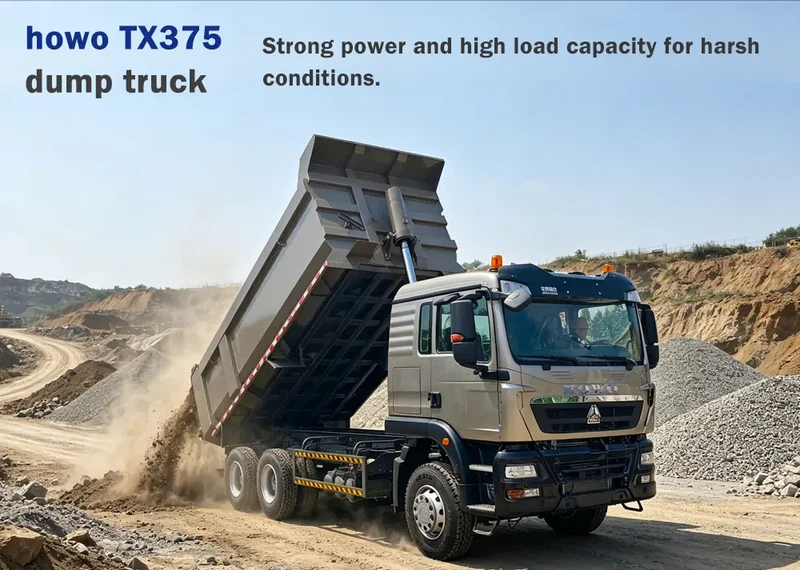 product-1-1 Howo 375hp dump truck for sale