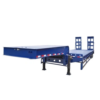 2 Axle Lowboy Semi Trailer