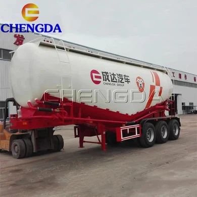 V Shape Bulk Cement Semi Trailer