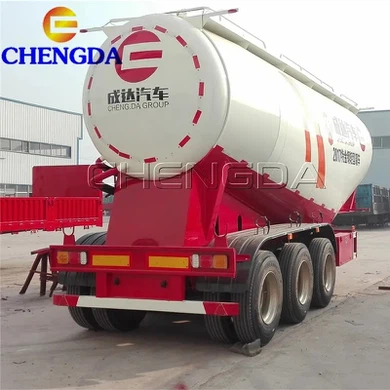 V Shape Bulk Cement Semi Trailer