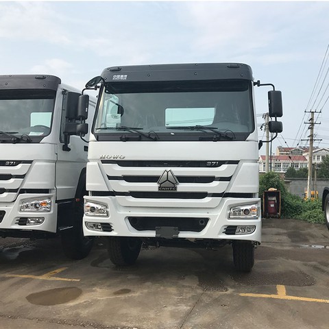 CNHTC Cargo Transport HOWO 6X4 371 Hp Ten Wheels Truck Trailer Head