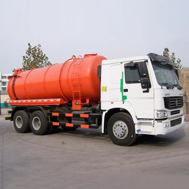 China SINOTRUK HOWO 6X4 Cheap 10 Wheeler Vacuum Suction Sewage Tank Truck