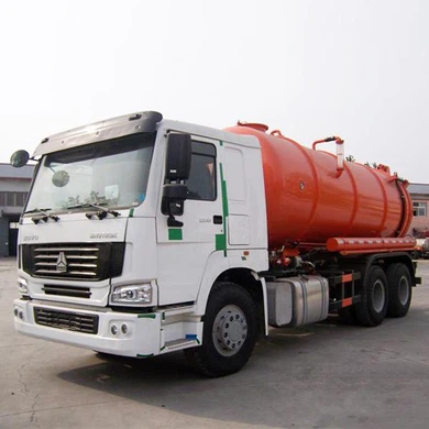 China SINOTRUK HOWO 6X4 Cheap 10 Wheeler Vacuum Suction Sewage Tank Truck