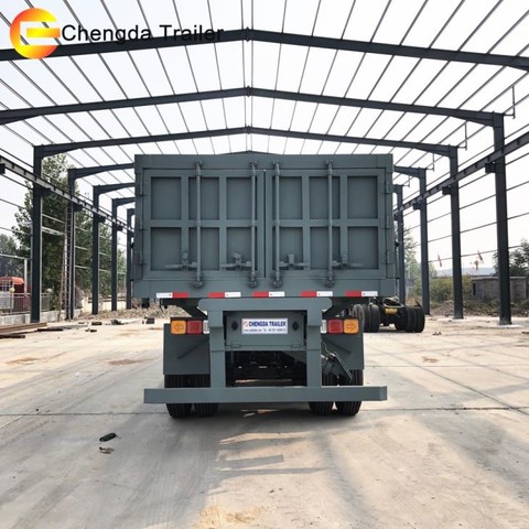 3 Axle Chengda Side Tipper Trailer For Sale