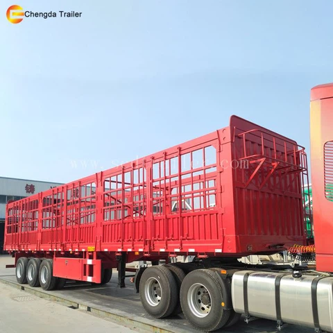 40ft Cargo Trailer With High Fence