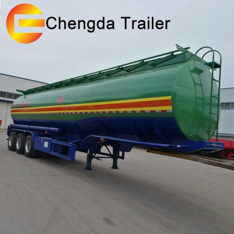 Tri-Axles 44000 48000 Liters Oil Fuel Tanker Tunker Tank Trailer