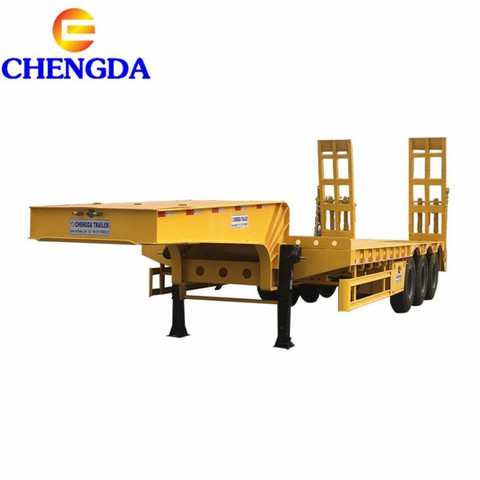 100 Ton Lowboy Trailer Low Bed Trailer Dimensions