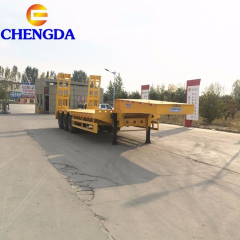 100 Ton Lowboy Trailer Low Bed Trailer Dimensions