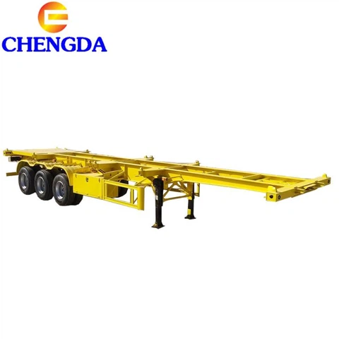 40ft Skeleton Container Semi Trailer