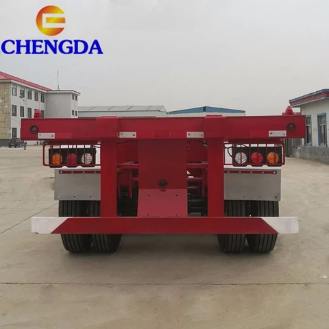 40ft 20ft 45ft Container Skeleton Semi Trailer