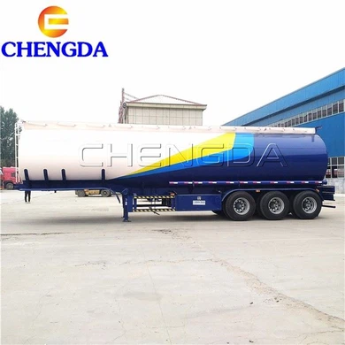 3 Axle 40000 42000 45000 50000 60000 Liters Oil Refueling Tanker Fuel Tank Semi Trailer