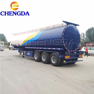 3 Axle 40000 42000 45000 50000 60000 Liters Oil Refueling Tanker Fuel Tank Semi Trailer