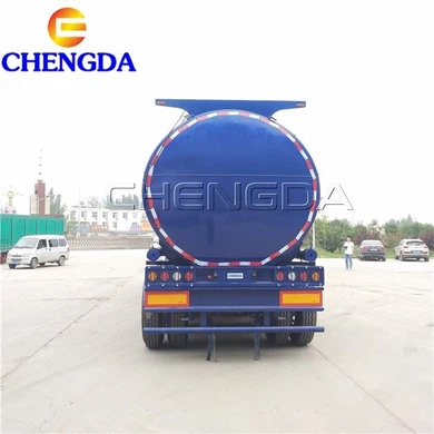 3 Axle 40000 42000 45000 50000 60000 Liters Oil Refueling Tanker Fuel Tank Semi Trailer