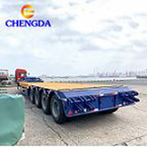 Cheap Low Bed Truck Trailer