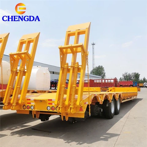 4 Axle Low Bed Trailer