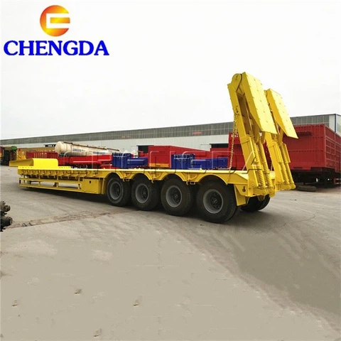 4 Axle Low Bed Trailer