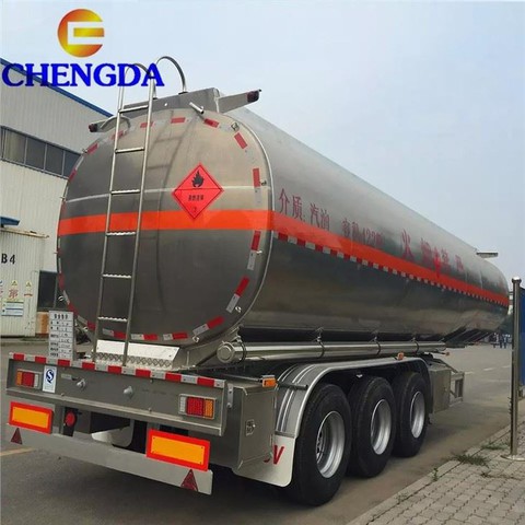 45000liters Aluminum Fuel Tanker Trailer