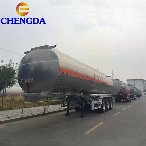 45000liters Aluminum Fuel Tanker Trailer