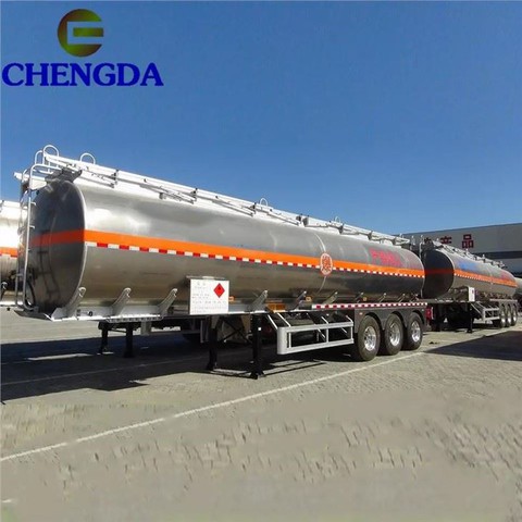 45000liters Aluminum Fuel Tanker Trailer