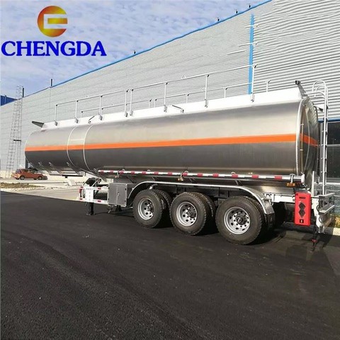 45000liters Aluminum Fuel Tanker Trailer