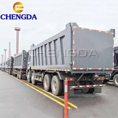 Shacman 12 Wheeler Dump Truck