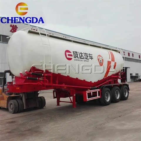 3 Axle 50 Ton Bulk Cement Trailer