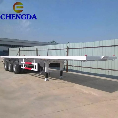 3 Axle 53 ft Flatbed Trailer