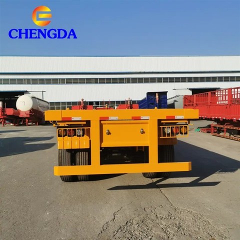 3 Axle 53ft Flatbed Trailer