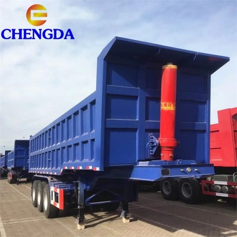 3 Axle End Dump Trailer