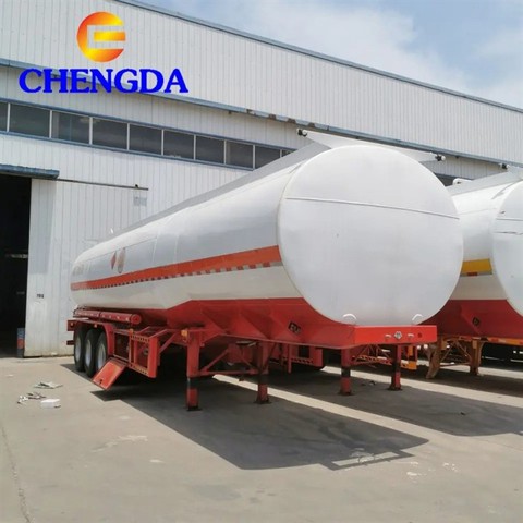 3 Axle Gasoline Tanker Semi Trailer
