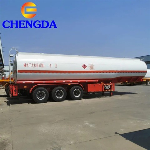 3 Axle Gasoline Tanker Semi Trailer