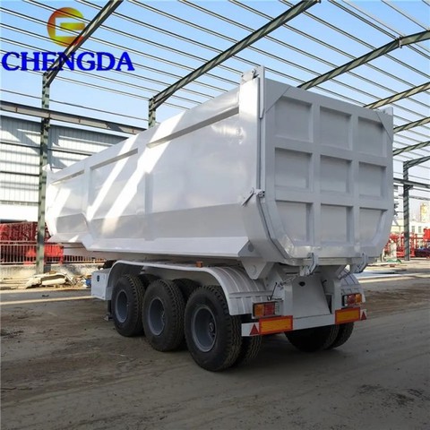 3 Axle Semi End Dump Trailer