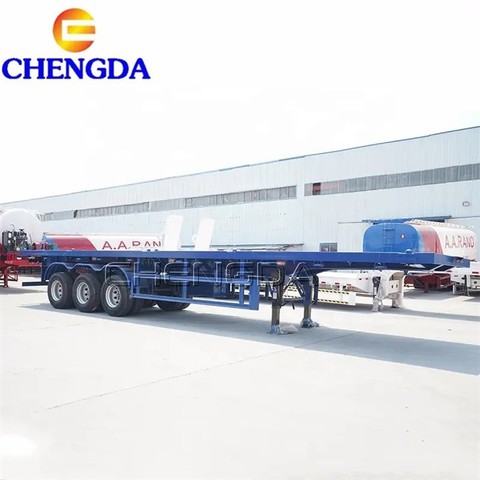 40 Foot Flatbed Container Trailer