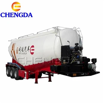3 Axle 45 Cubic Cement Trailer