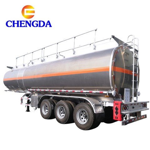 Used 3 Axle Aluminum Tanker Trailer
