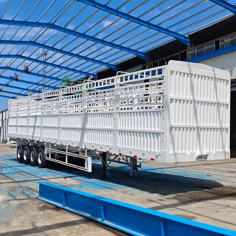 40ft Cargo Trailer With High Fence