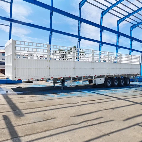 40ft Cargo Trailer With High Fence