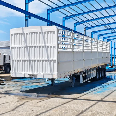 40ft Cargo Trailer With High Fence