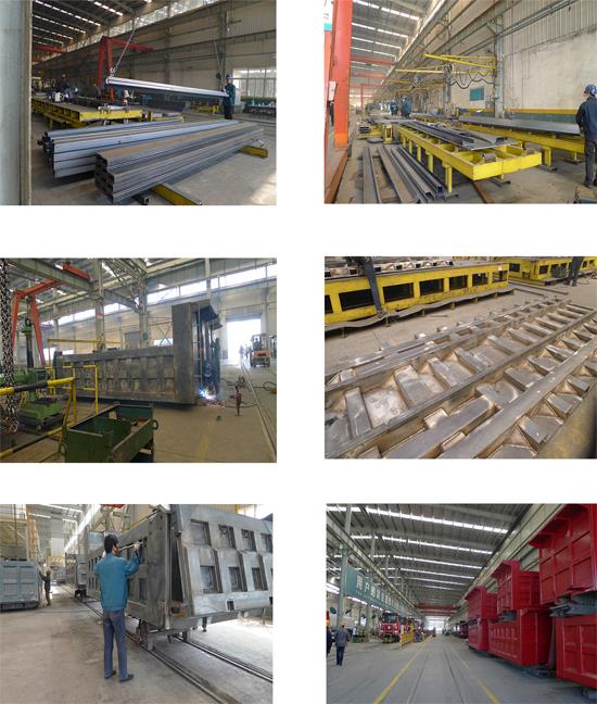 The production of flatbed semi trailer from Chengda Trailer.jpg