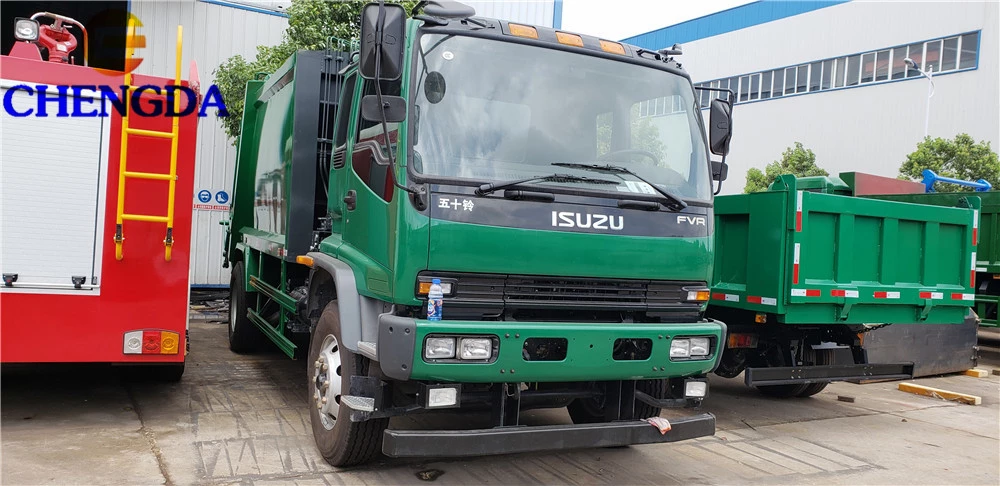 China Factory 10 Ton 240HP GARBAGE Compactpr TRUCK