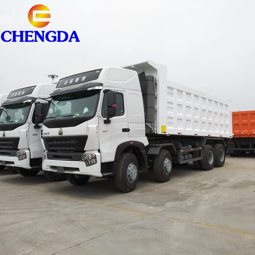 sinotruk howo A7 8x4 dumper truck dimensions 06